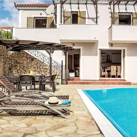 Magnificent Kastelios - 3 Bedrooms - Alexandra - Private Pool And Panoramic Sea Views - Kefalonia Villa *